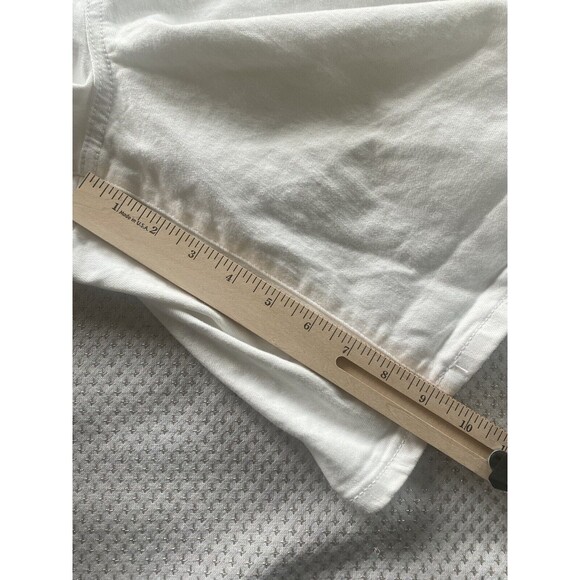 Torrid Jean Shorts White Denim Stretch High Rise Bermuda plus size 26 NEW - Picture 10 of 13